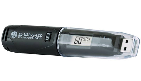 Registrador de datos USB de Temperatura y Humedad LASCAR EL-USB-2-LCD