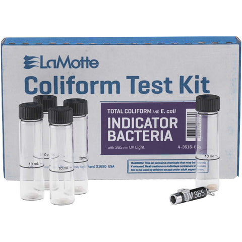 Test kit para muestreo de bacterias colifromes / E. Coli